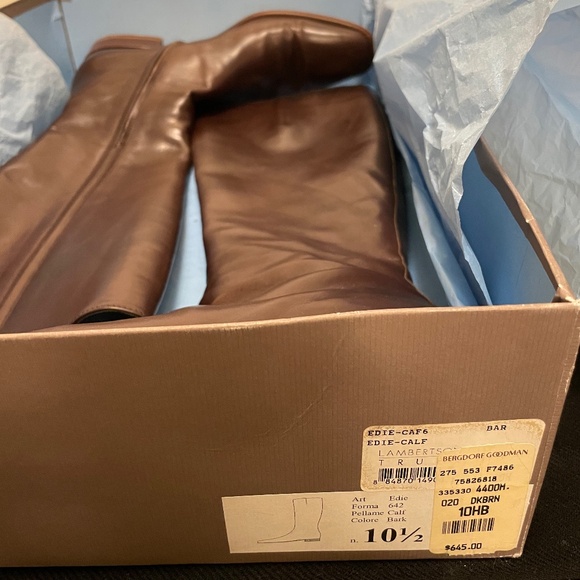 Lambertson Truex below-knee brown tall boot. Size 10.5 but fits like a size 10. - Picture 5 of 5